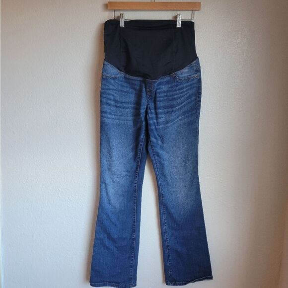 Isabel Maternity Skinny Bootcut Jeans - Picture 2 of 6